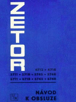 Zetor 4712-6748 dílenská příručka, návod - 10
