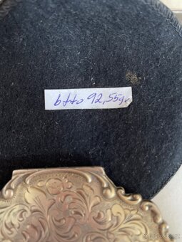 Zrcátko,Ag 92,55gr,20.leta 20.stoleti - 10