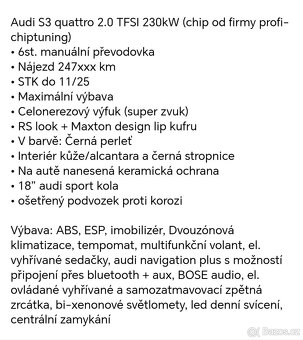Audi s3 8 p quattro 2.0 TFSI - 10