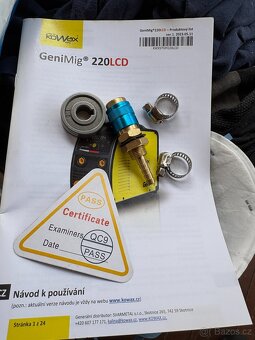 Svářečka CO2 - Kowax GeniMig 220 LCD,vč.příslušenství - 10