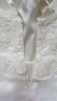 Svatební šaty ivory vel.42 - 10