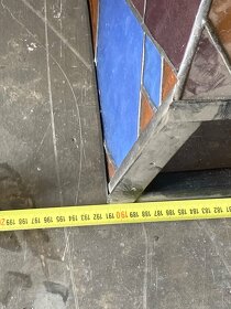 Kryt klima jednotky - ručně zhotovená vitráž - 10