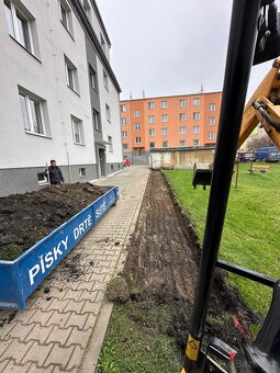 ZEMNÍ PRÁCE - BAGROVÁNÍ - DOVOZ A ODVOZ MATERIÁLU - 10