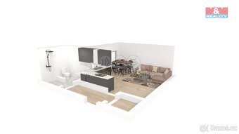 Prodej bytu, 1+kk, 33 m², OV, Plzeň, ul. Němejcova - 10