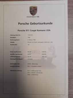 Porsche 911 model 1968 SWB - 10