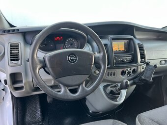 Opel Vivaro 2,0CDTi 84KW L2,vč DPH, Navi,Klima, Pěkný - 10