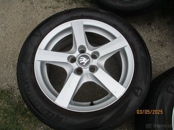 Alu kola 5x100 R16 Pneu letní 205/55 R16 - 10