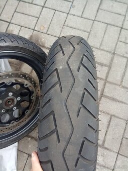 Komplet přední zadní kolo Suzuki GS 500 - 10