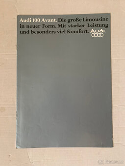 Staré prospekty Audi 80, 100 z let 1969-1978 - 10