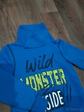 Mikina vel.116/122 teplá s choupkem - 10