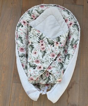 Set pro miminko ByLuci – hnízdečko, rychlozavinovačka, deka - 10