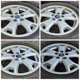 Alu kola originál Ford 5x108 6,5x16 ET50 205/60r16 zimní - 10