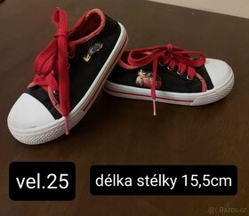 Pantofle 24 sandály 25 ponožky 23-26,NIKE botasky - 10