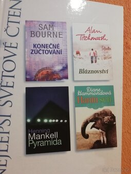 Thriller, detektivní, romany, dobrodružné, válečné 5 - 10