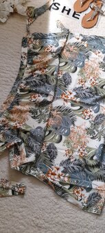 Shein tropický plážový set top s maxi sukní - NOVÉ - 10