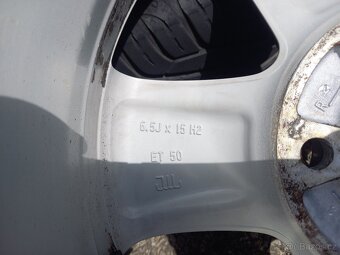 Alu kola Š.Octavia II/VW Caddy + letní pneu 205/60R15 Uniroy - 10