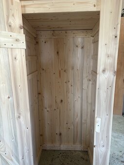 Nová velká dřevěná udírna – tl. 20 mm, – Doprava po ČR zdarm - 10