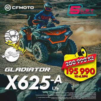 CFMOTO Gladiator X625 + AKCE SLEVOVÝ FESTIVAL - 10