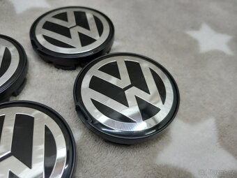 Středové kryty Vw, 55x52mm, klasické logo - 10