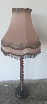 Rustikální lampa, svítidlo, stojací lampa - 10