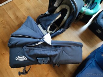 Dva sportovní kočárky Inglesina s hlubokou korbou - 10