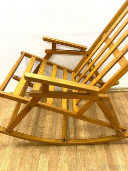 Retro křeslo houpací 60. léta - 10