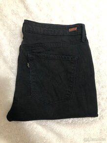 Černé džíny Levis Skiny - 10