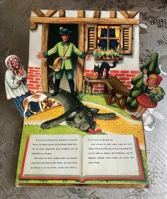 leporelo Kubašta - Červená Karkulka 1957 německy - 10