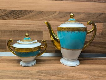 Starožitná Art Deco porcelánová souprava - 10