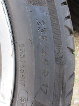 Alu kola 5x112 R17 Pneu letní 235/45 R17 v Lužnice - 10