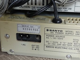 Sanyo C7s, radiomagnetofon Japan - 10