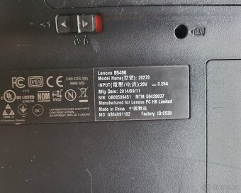 Lenovo B5400 (20278) - 10