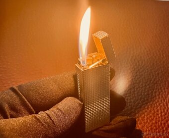 🔥 Dunhill Rollagas Zapalovač 60' léta, vzor Diamond 🇨🇭 - 10