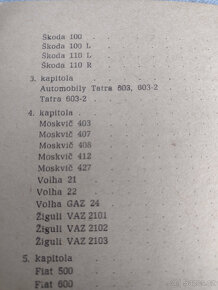 SEŘIZOVÁNÍ MOTORŮ A EL. PŘÍSL. AUTOMOBILŮ, 1970, 72,74 - 10