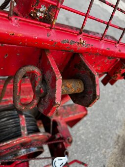 Naviják za traktor MAXWALD 3,5T -pěkný stav— rohatka- - 10