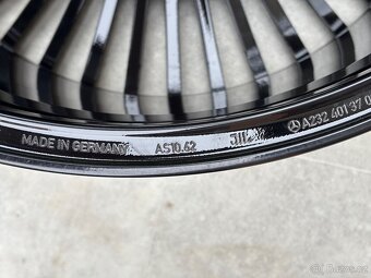 R21 21” Sl63 Maybach Kola Alu Mercedes R21 Černý Lesk - [24. - 10