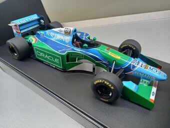 F1 BENETTON FORD B194 GP ANGLIE 1994 SCHUMACHER 1:18 - 10