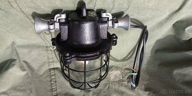 Rekonstruovaná orig. Industriální lampa 1960-70 - 10