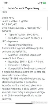 Indukční deska/vařič Nové - 10