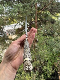 Dárková sada 6 jehel na špízy s bronzovými rukojeťmi - 10