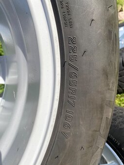Alu kola Honda cr-v 225 65 17 zimni vzorek 7mm - 10
