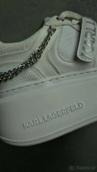 Kožené tenisky KARL LAGERFELD - 10