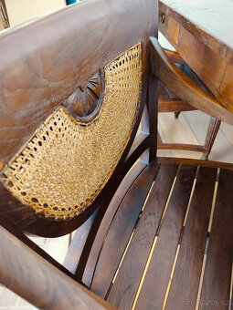 Jídelní stůl rustikální TEAK - 10