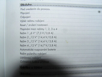 Nabíječka autobaterií ULG 3.8 B1 - 10