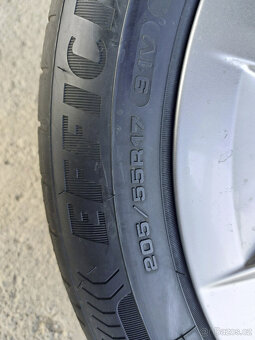 Originál alu kola 17" na Škoda Octavia IV. letní zánovní - 10