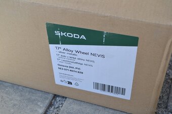 4ks NOVÉ orig.alu disky Škoda Octavia IV(RS) 6.5Jx17, 5x112 - 10