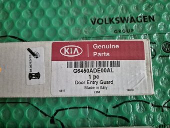 dekorativní ozdobné a ochranné lišty prahu Kia Picanto (JA) - 10