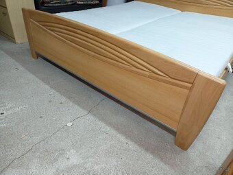 Prodám hezké MDF letiště 180 x 200 cm s lamelovými polohovac - 10