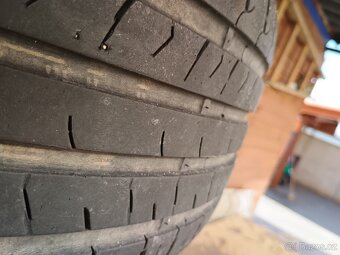 Litá kola Borbet 22545 R17 s letními pneu. Audi A3 - 10