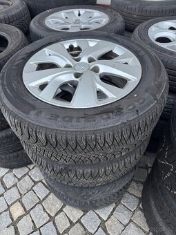Alu 5x108 r16 citroen zimni pneu 205/60 r16 - 10
